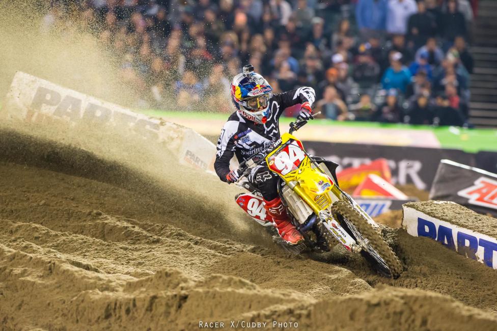 After casing a triple so badly it looked like it would be a sure DNF, Roczen remounted and rode to fifteenth.