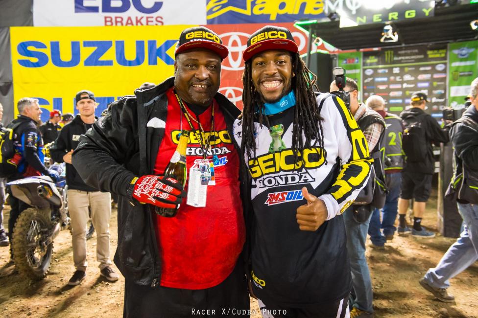 Malcolm Stewart recorded his first career win tonight.