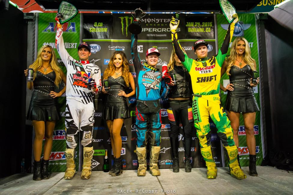 Chad Reed had second in the bag until a mistake handed the spot over to Ryan Dungey.