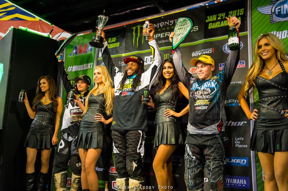 Alex Martin got his, and Cycle Trader.com Rock River Yamaha's, first podium.
