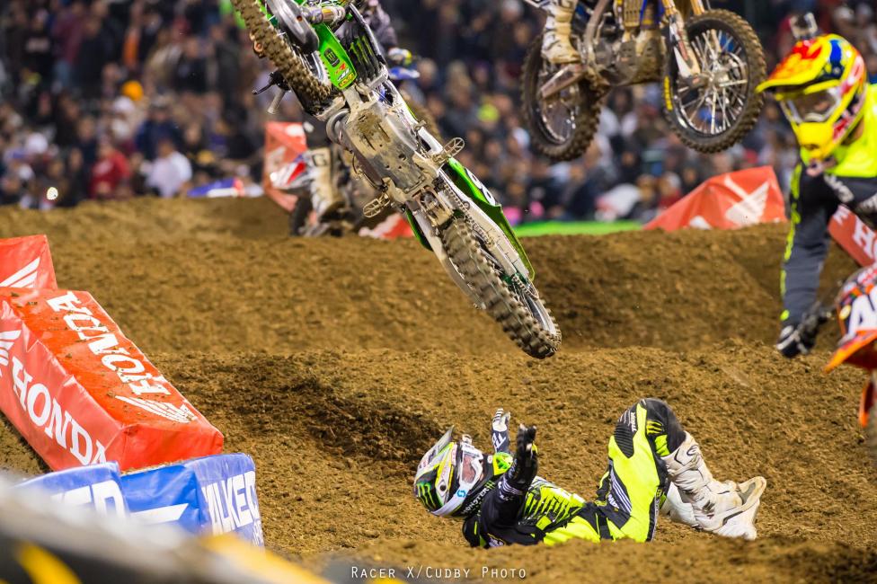 For the second week in a row a big crash resulted in a DNF for rookie Chris Alldredge.