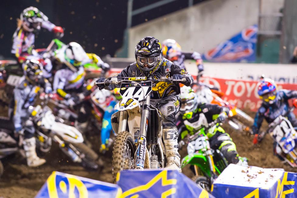 Bell's holeshot helped lead him to a fifth-place finish. 