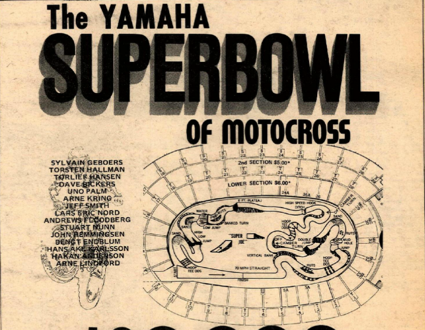 The cradle of modern supercross, the Los Angeles Memorial Coliseum.