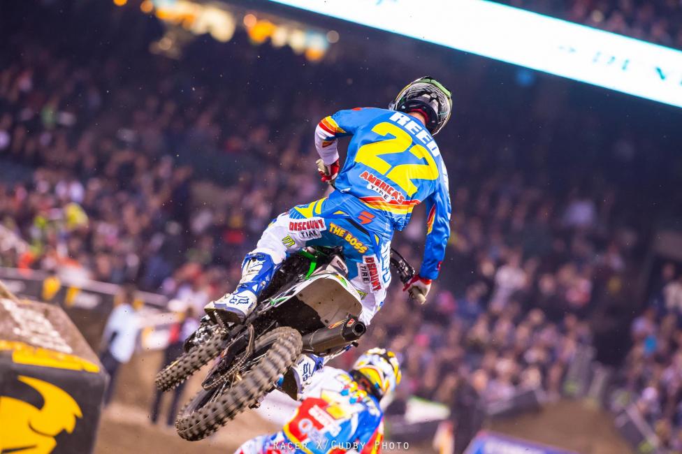 Reed's terrible start did him in. No podium, but a solid charge back up to sixth.