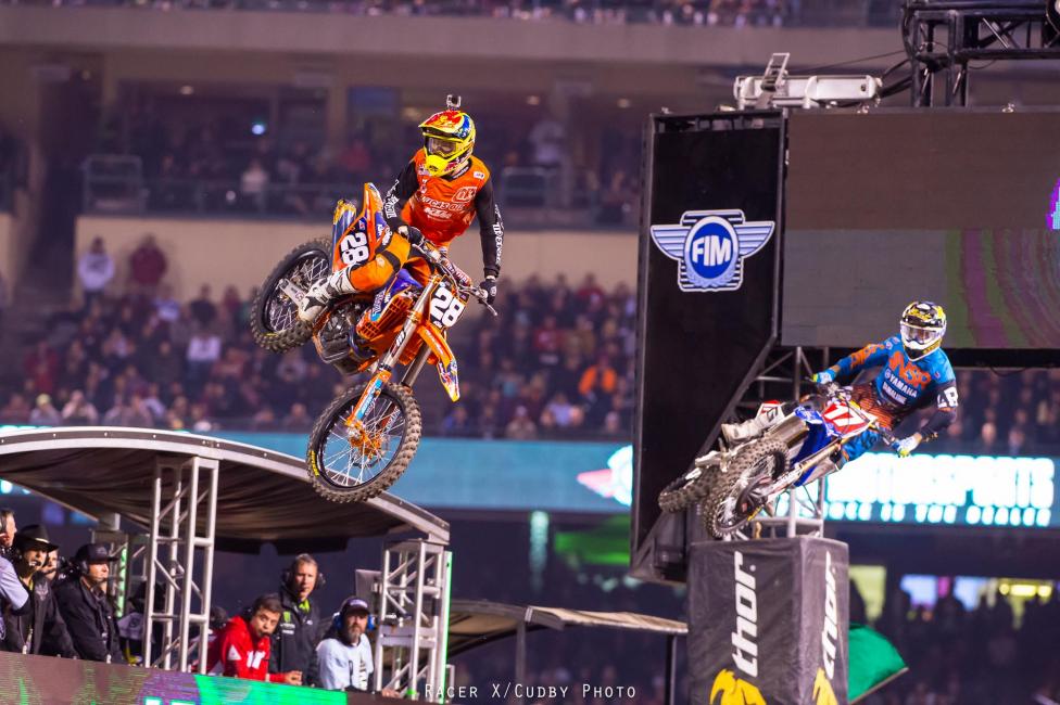 Nelson and Webb put on a good race for the lead, but Webb was just too much.