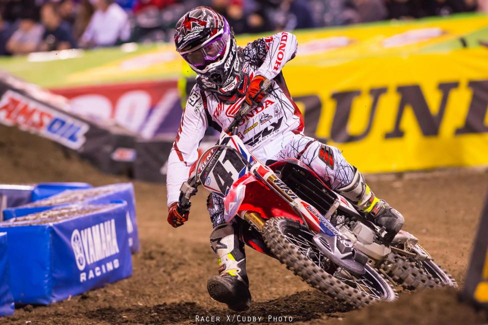 Trey was as good as anyone, but he had a crash.