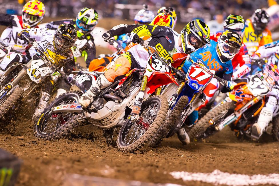 The restart adversely affected Bisceglia. 