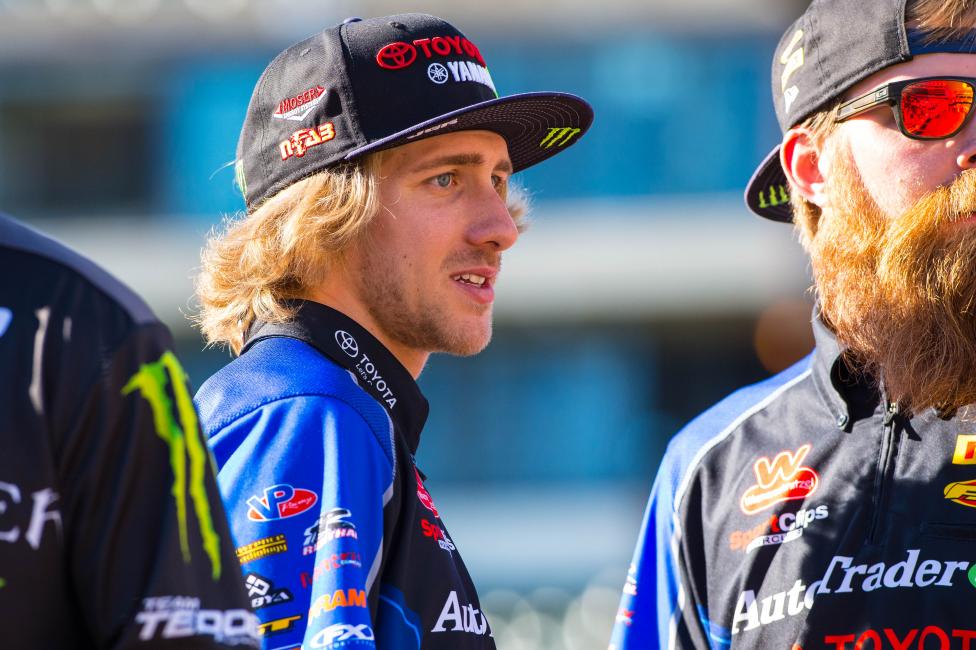 There is no panic inside the JGR team regarding Justin Barcia (above). 