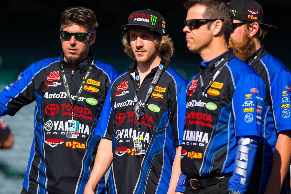 Albrecht (left) and JGR have brought in a number of outside sponsors this year.