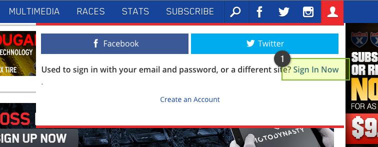 Choose to Sign In Now using one of the old methods of sign in.