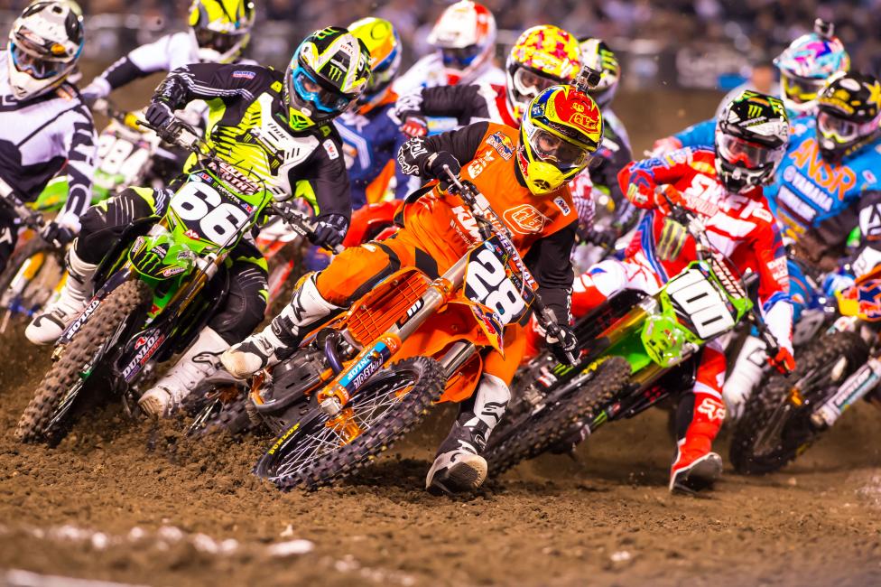 Nelson came away with a good start after the red flag. 