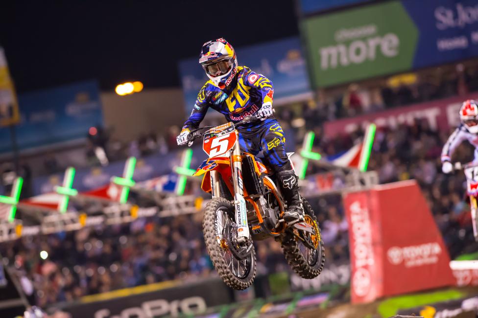 Dungey's coming in hot. 
