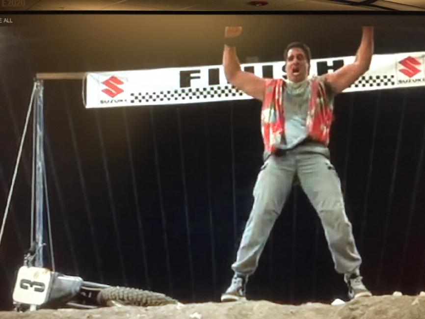 Dungey's coming in hot. 