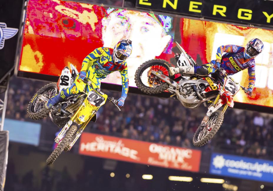 At one point predictions were for Roczen to run away, but he's come back to the field. Tomac had his moment, too, but it only lasted one race. This season is competitive!