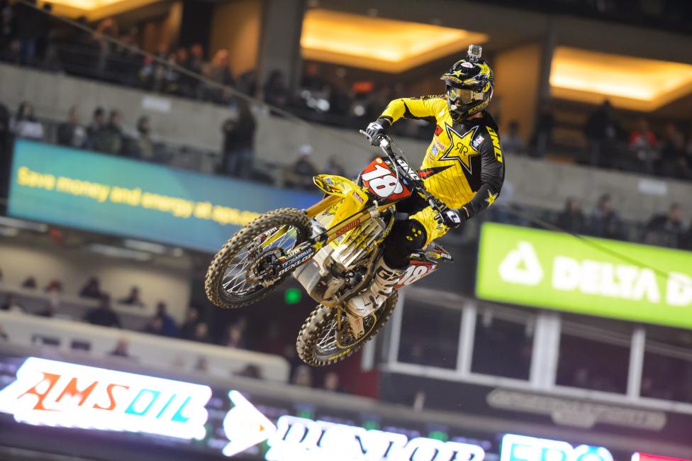 Davi Millsaps was the first rider to ever run a red plate that hadn't already won a 450SX title.