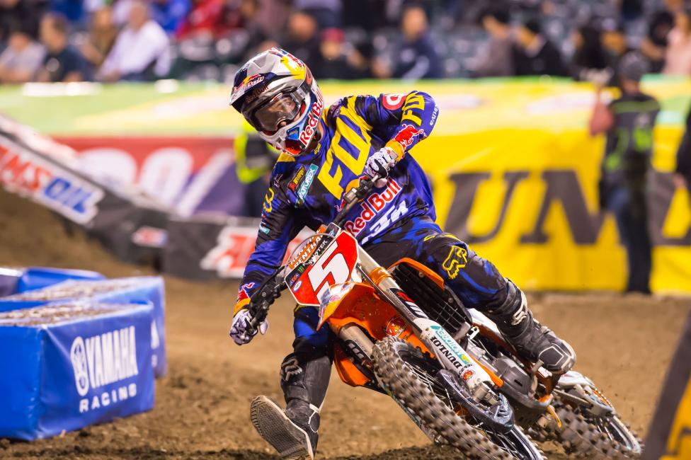 What's this? Dungey now has the red for the first time since 2012.