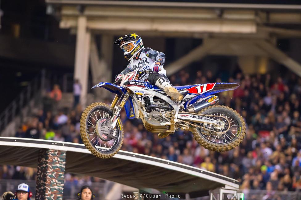 Cooper Webb went flying over the bars and endoed on a jump in practice, and it looked like his season could be over. Instead, he rallied back to win the main event. When you're hot you're hot!