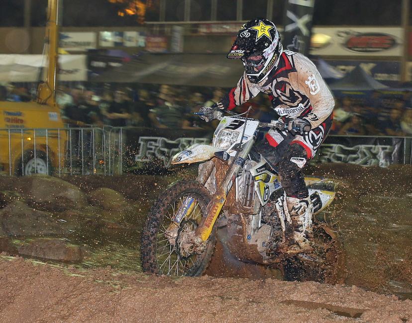 Mike Brown leads the Australian Enduro-x series standings.