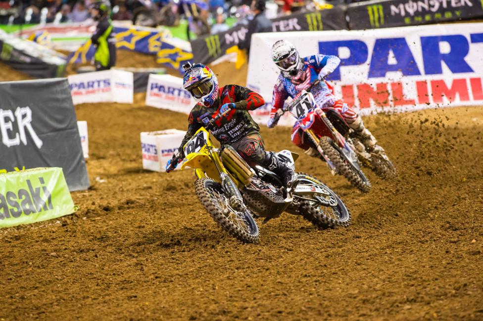 Roczen wanted to win, but still considered a return to the podium a positive considering the last two races. 