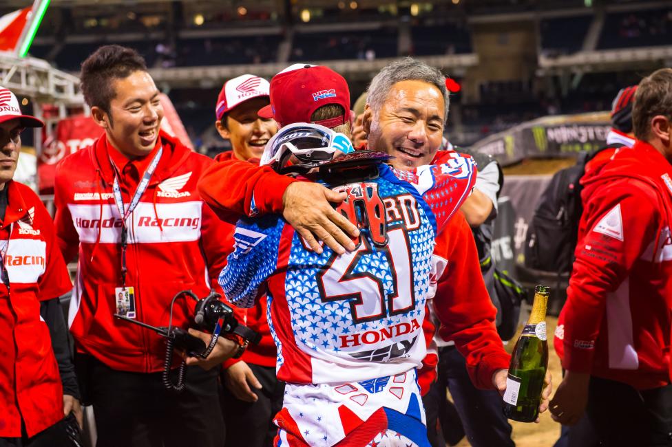 Every win is special. 