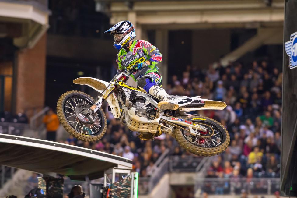 Early troubles kept Tomac from finishing higher last weekend. 