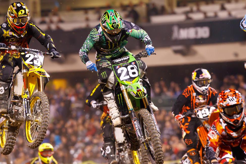 Tyla Rattray finished the best of three fast SX debutantes at Anaheim ’11. 