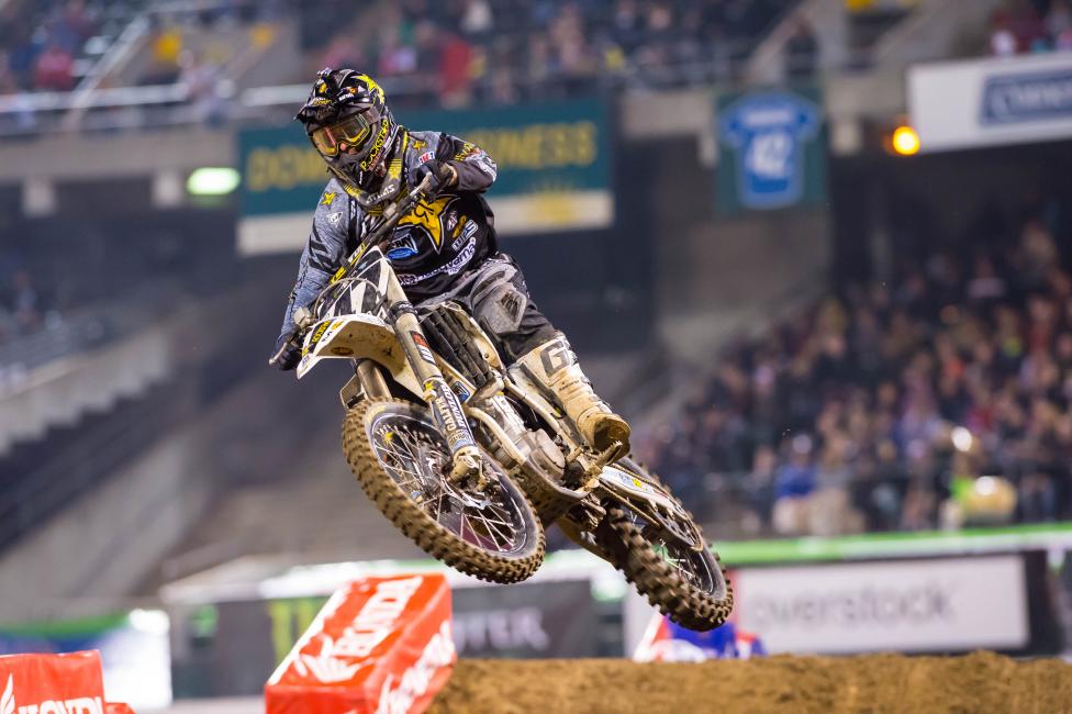 Martin Davalos started out the season on a 450 and will compete for points in the 250SX Class. 