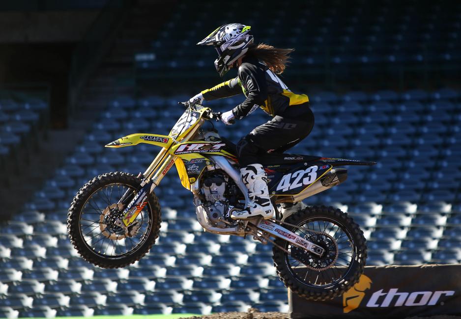 Vicki Golden is hoping to make history tomorrow night.