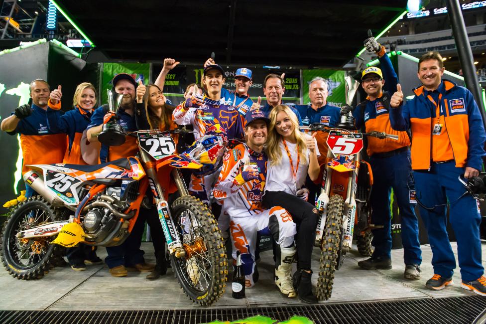 Arlington was a monumental night for the Red Bull KTM team. 