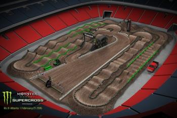 Atlanta 1 Animated Track Map