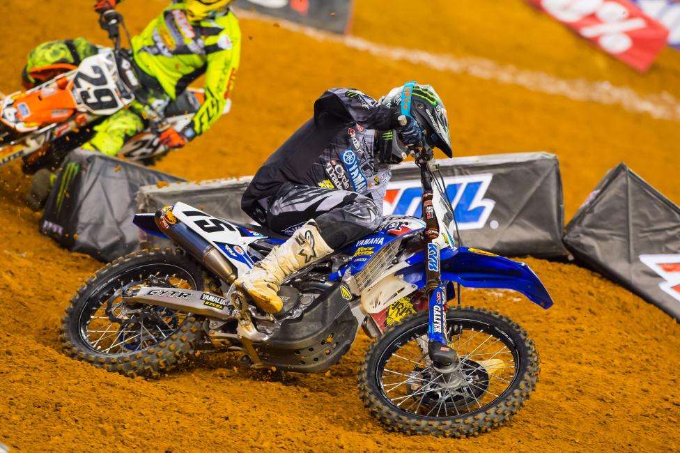 Nothing got in the way of Josh Hill making the main this time. 