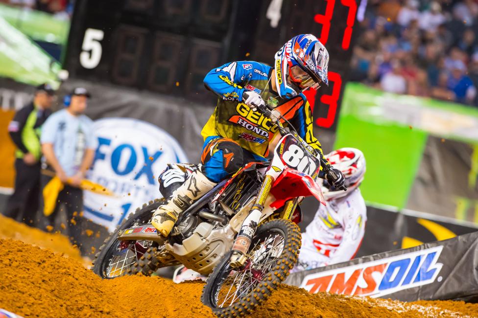 RJ Hampshire will race Atlanta 1.