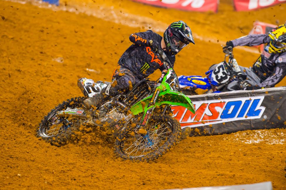 Jake Weimer is 1 point behind Davi Millsaps in the standings.