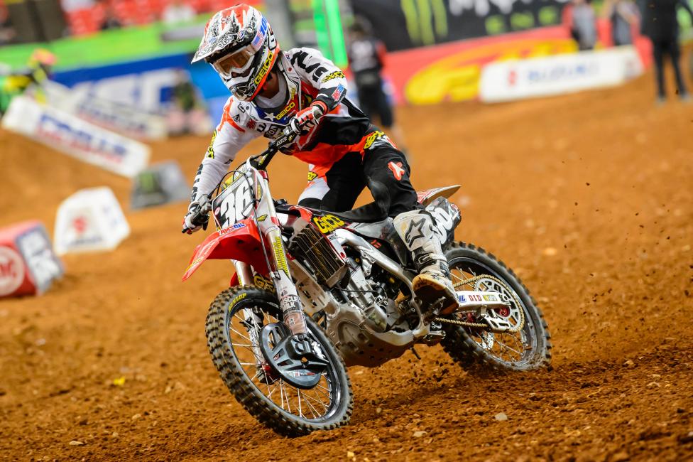 Wharton has three 250SX wins during his career. 