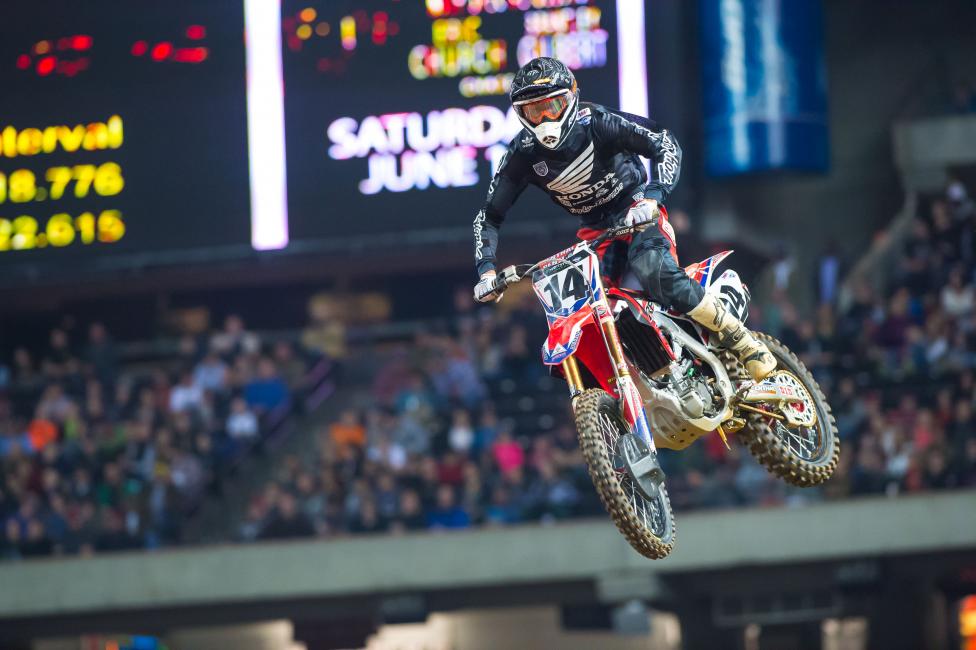 A crowd and media pleaser. 