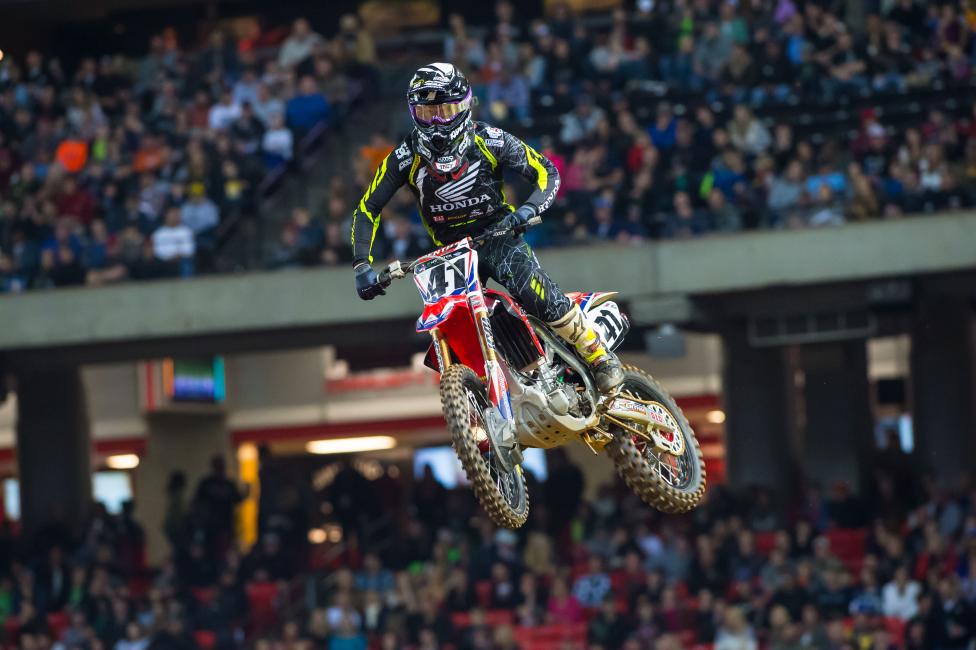 Canard has taken second in points. 