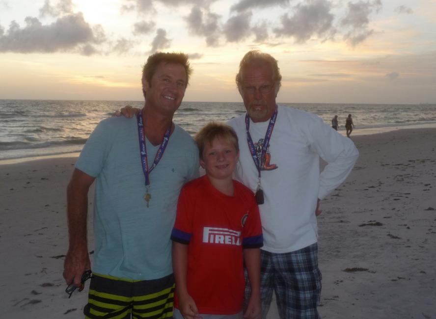 Three generations of Tichenors. 