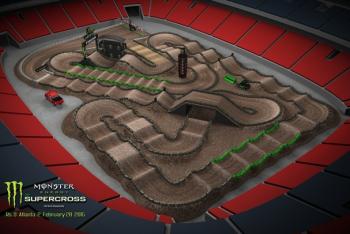 Atlanta 2 Animated Track Map