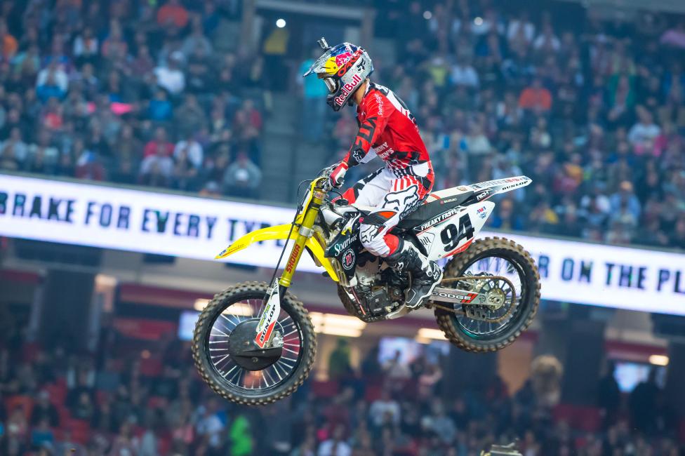 Roczen lost precious points on Dungey last week and a position in the points standings. 