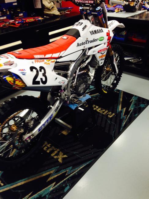 Ryan Dungey didn't look the gift horses in the mouth and rode away from ATL1 with a full race lead on the rest of the field.