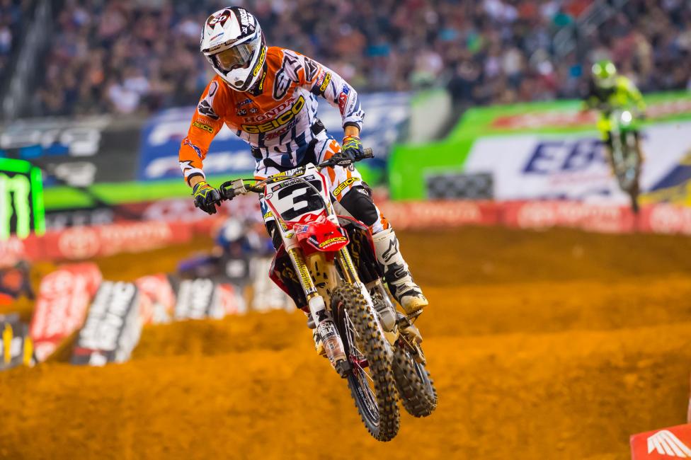 GEICO Honda’s Eli Tomac is having an inconsistent season.