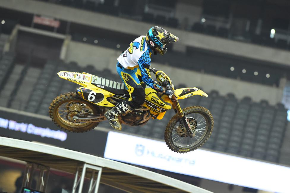 JMart won last week and was fastest in the first timed session today. Yellow or blue, he's on it.