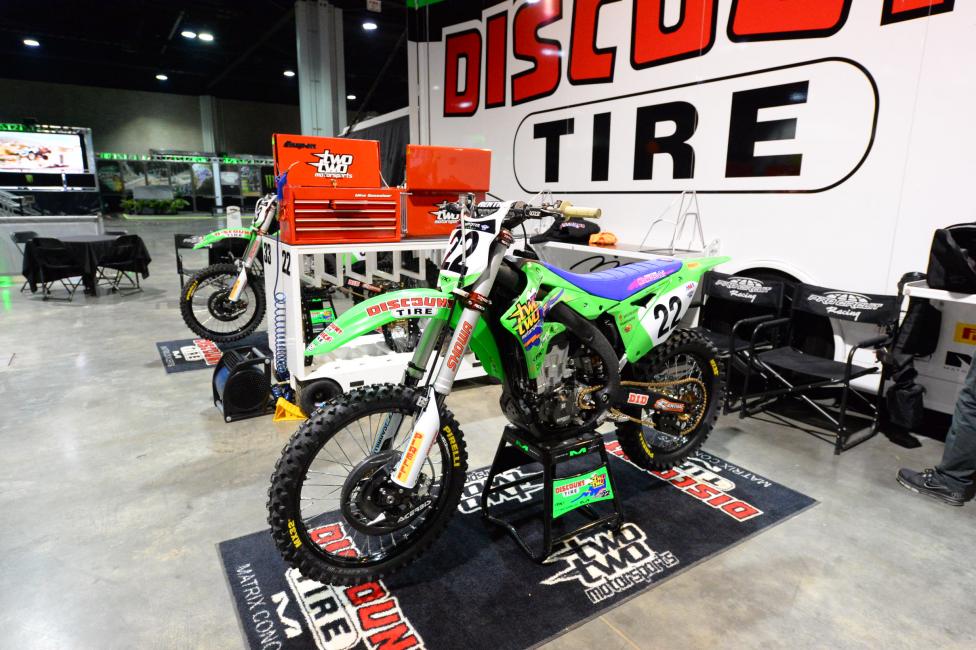 The TwoTwo bikes are straight outta early 90's Kawi. Mike Kiedrowski, stand up and be proud. 