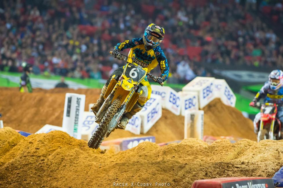 Martin rode well but couldn't mount a challenge on Musquin. Bogle (1) was a solid third.