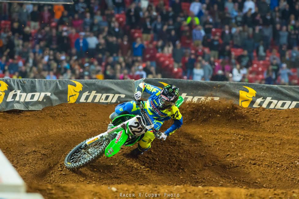 Reed about to throw it away. He said he was fighting it all night. 