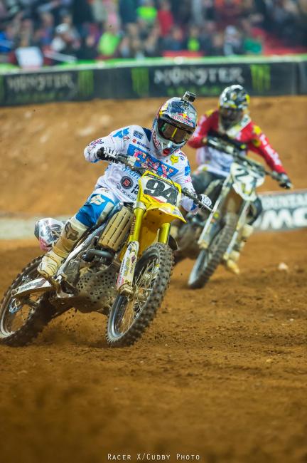 Roczen was just salvaging points on a bad ankle.