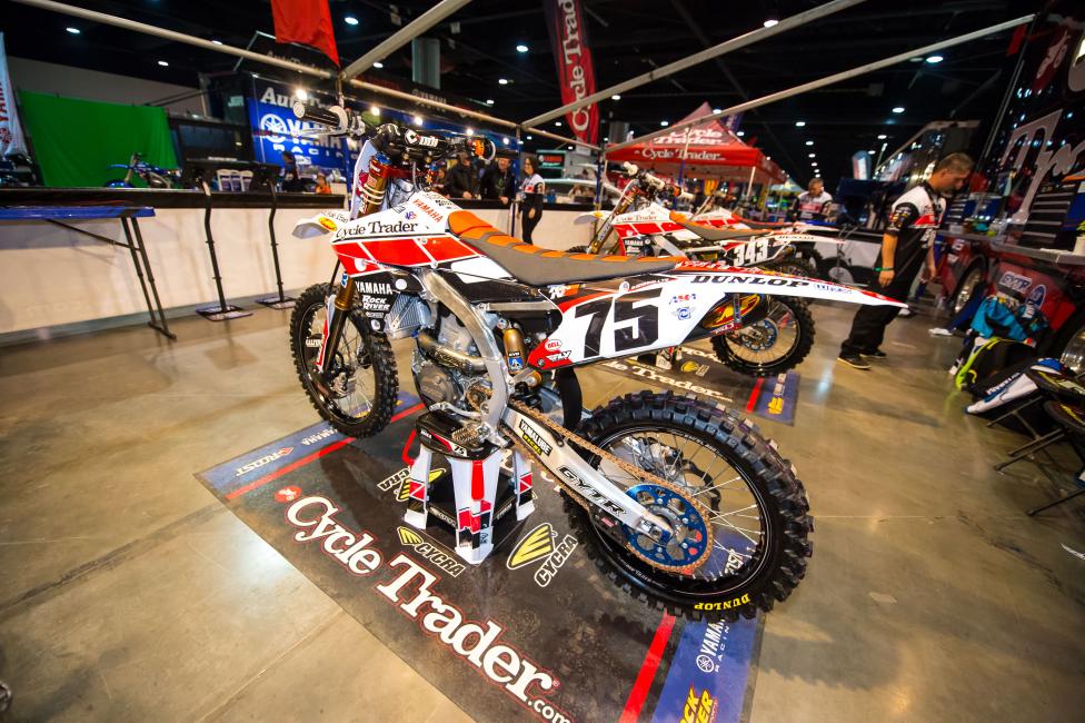 How sweet does Josh Hill's bike look?