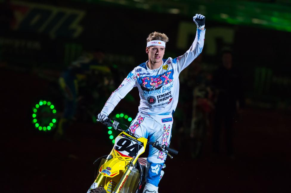 Kenny Roczen: Let's get physical.