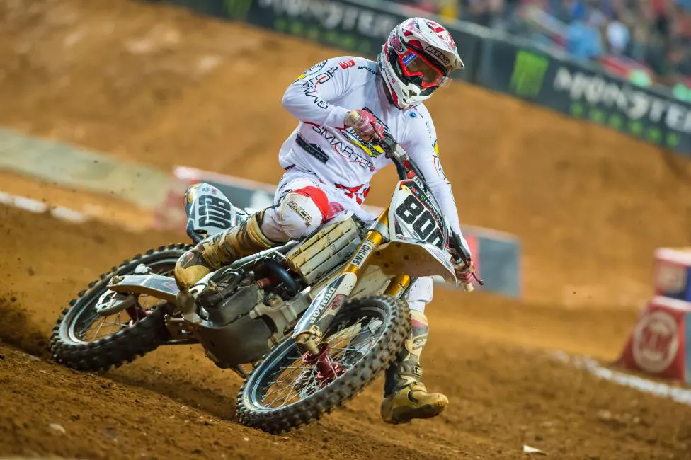 After suffering a knee injury a month ago, Mike Alessi has not been the same. He went 13-14 at the two Atlanta races.