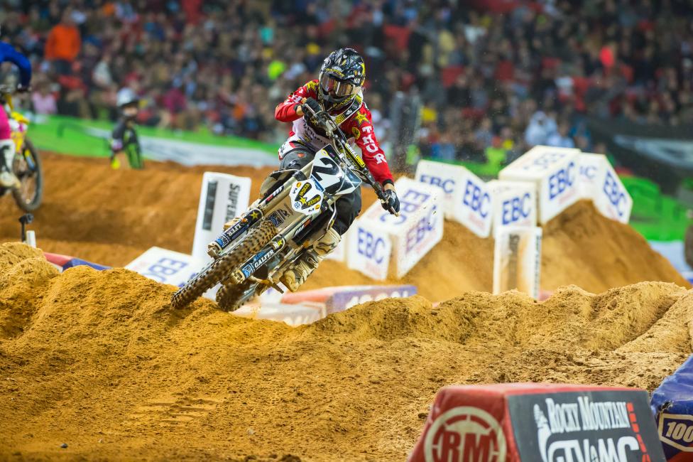 Anderson said he was happy with the way he rode at Atlanta 2.  